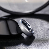Excellent Frosted Gold/Silver Color Matte 6mm Tungsten Ring for Men Women Wedding engagement Band for Couple