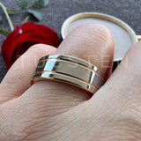Excellent Grooved Polished Finish 8MM Trendy Gift Jewelry Men and Women Tungsten Engagement Rings Bands