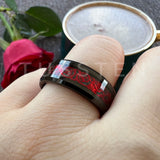 New Arrival High Quality 8MM Dragon Ring Tungsten Wedding Bands For Men and Women - Classic Jewelry