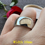 Classic Popular Polished 2-10MM  Trendy Engagement Wedding White Tungsten Comfort Fit Rings Bands for Men Women