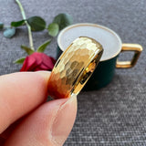 New Arrival Classic Domed Hammer 6MM/8MM Tungsten Men and Women Wedding Comfort Fit Bands Rings Fashion Jewelry