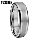 Best Seller Brush Polish Finish 6MM/8MM Men Women Classic Tungsten Comfort Fit Wedding Bands