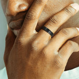 High Quality Anti Scratch 5mm Classic Tungsten Rings for Men - Simple Classic Male Bridegroom Wedding Bands,