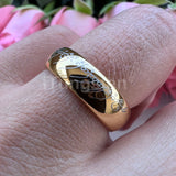 Trendy Laser Engraved 6mm 8mm Fashion Tungsten Carbide Comfort Fit Ring for Men Women - Engagement Wedding Band