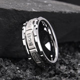 Awesome 8mm Fashion White AAA Zircon Tungsten Carbide Men's Wedding Ring, Suitable for Daily Wear, Jewelry Gift