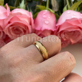 Awesome Domed Grooved Sandblasted 6mm 8mm Tungsten Carbide Comfort Fit Ring for Women Men - Gift Jewelry