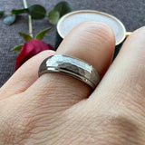New Arrival Classic Domed Hammer 6MM/8MM Tungsten Men and Women Wedding Comfort Fit Bands Rings Fashion Jewelry