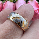 Superb 6mm 8mm Cool Pattern Domed Finish Engraved Fashion Men Women Tungsten Engagement Wedding Comfort Fit Band