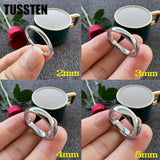 Classic Popular Polished 2-10MM  Trendy Engagement Wedding White Tungsten Comfort Fit Rings Bands for Men Women
