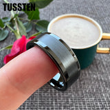 High Quality Polished Brushed Flat 6MM/8MM Tungsten Comfort Fit Wedding Bands for Men and Women Rings