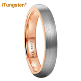 Superb Domed Band Laser Engraved 4/5/6/7/8/10mm Men Women Tungsten Carbide Comfort Fit Rings - Dailylife Jewelry
