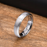 High Quality Anti Scratch 5mm Classic Tungsten Rings for Men - Simple Classic Male Bridegroom Wedding Bands,
