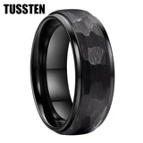 New Arrival Classic Domed Hammer 6MM/8MM Tungsten Men and Women Wedding Comfort Fit Bands Rings Fashion Jewelry