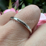 Shiny Polished White Tungsten Couple Ring 2/3/4/5/6/7/8/10mm Nice Comfort Fit Engagement Wedding Bands for Men Women