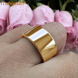 Shiny Tungsten Pipe Cut Polished 12mm Large Men Ring  Comfort Fit Wedding Band Fashion Jewelry