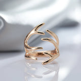 New Arrival Luxury Open Unisex Rolled Rose Gold of 14-Karat Purity Women Party Fine Jewelry Rings