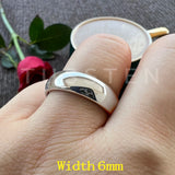 Classic Popular Polished 2-10MM  Trendy Engagement Wedding White Tungsten Comfort Fit Rings Bands for Men Women