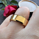 Wonderful High Polished Beveled Finish 6/8MM Men Women Tungsten Comfortable Fit Engagement Wedding Band Rings