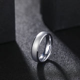 Excellent Frosted Gold/Silver Color Matte 6mm Tungsten Ring for Men Women Wedding engagement Band for Couple