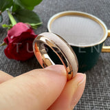 Super Sandblasted Gold 6/8MM Tungsten Ring for Men and Women Fashion Comfortable Fit Engagement Wedding Band
