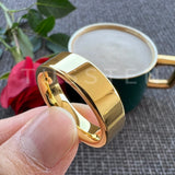 Wonderful Shiny Polish 6MM/8MM Multicolor Tungsten Comfort Fit Wedding Band Trendy RingS For Lady and Gentleman