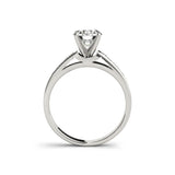 Stunning 1 Carat Round Moissanite Diamonds Ring Sets For Women - Fine Jewelry 925 Silver Wedding Engagement Rings
