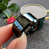 Amazing Stepped Beveled Great Workmanship 10/12MM Big Men Tungsten Rings Wedding Bands Fathers' Day Gift Jewelry