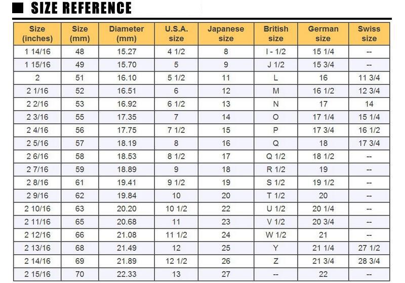 Q in sales ring size