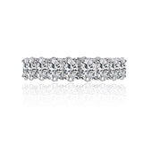 NEW Handmade Oval cut 8ct AAAA Quality Cubic Zirconia Diamonds Luxury Ring Set