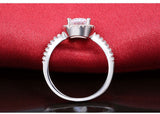 NEW ARRIVAL Original Design White Yellow Pink Colour AAA+ Quality CZ Diamonds Engagement Rings
