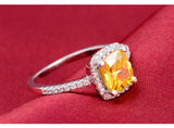 NEW ARRIVAL Original Design White Yellow Pink Colour AAA+ Quality CZ Diamonds Engagement Rings