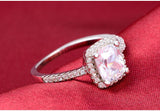NEW ARRIVAL Original Design White Yellow Pink Colour AAA+ Quality CZ Diamonds Engagement Rings