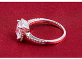 NEW ARRIVAL Original Design White Yellow Pink Colour AAA+ Quality CZ Diamonds Engagement Rings