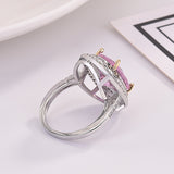 New Arrivals Luxury Beautiful  AAA+ Quality CZ Diamonds Wedding Engagement Rings For Women