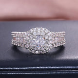 New Arrival Splendid Luxury Round Cut Designer AAA+ Quality CZ Diamonds High End Rings