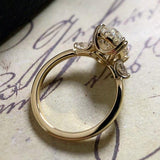 Beautiful Oval-shaped Delicate Vintage Style AAA+ CZ Diamonds Luxury Fashion Rings - Rings Universe