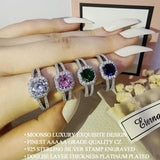 Impressive Multicolor Fashion Design AAA+ Cubic Zirconia Diamonds Luxury Rings - Rings Universe