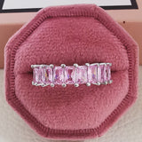 New Elegant Multi Selection Sterling silver AAAA Quality CZ Diamonds Engagement Wedding Rings