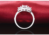 NEW ARRIVAL - Superb Designer Luxury Three stones AAA+ Quality CZ Diamonds High End Rings