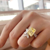 New Arrival Luxury Women AAA+ Quality Cubic Zirconia Diamonds Fashion Ring - Rings Universe