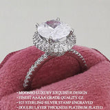 QUALITY RINGS Designer Fashion Promise AAA+ CZ Diamonds Solitaire Luxury Rings - Rings Universe