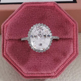 New Arrivals Luxury Beautiful  AAA+ Quality CZ Diamonds Wedding Engagement Rings For Women