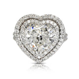 New Lovely  Luxury Heart Cut Design AAA+ Quality CZ Diamonds Engagement Rings