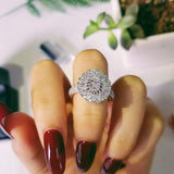 New Arrivals Luxury Beautiful  AAA+ Quality CZ Diamonds Wedding Engagement Rings For Women
