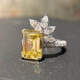 New Arrival Luxury Women AAA+ Quality Cubic Zirconia Diamonds Fashion Ring - Rings Universe