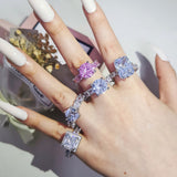 NEW Arrival Luxury Best Selling Selection Vintage Retro Designer AAA+ Quality CZ Diamond Rings