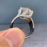 Best Selling Appealing Luxury Halo AAA+ Cubic Zirconia Diamonds Fashion Rings - Rings Universe