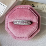 New Elegant Multi Selection Sterling silver AAAA Quality CZ Diamonds Engagement Wedding Rings