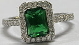 NEW Luxury Handmade Square Cut  AAAA Quality CZ Diamonds  Engagement Promise Rings