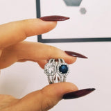 Impressive Multicolor Fashion Design AAA+ Cubic Zirconia Diamonds Luxury Rings - Rings Universe